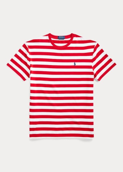 T Shirt Polo Ralph Lauren Classic Striped Jersey Homem 91436-GURB